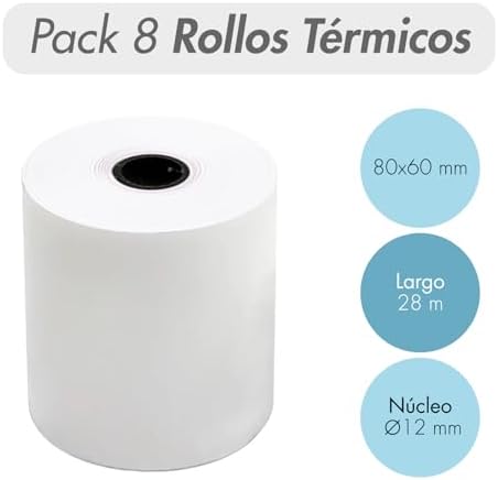 Vue 2 de Dohe Rouleaux Papier Thermique