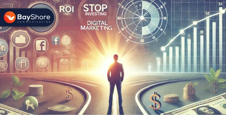 When do you need to stop investing money in digital marketing