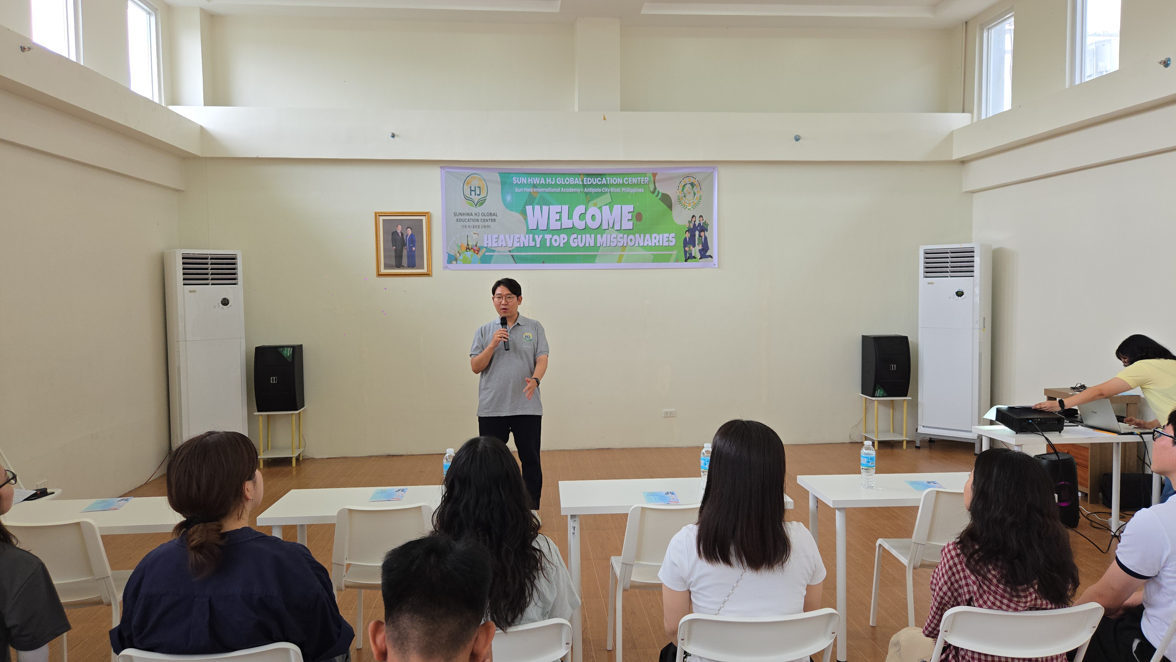 Opening Ceremony for the Sun Hwa HJ Global Education Center Students From HTG Missionaries From Korea gallery image 1