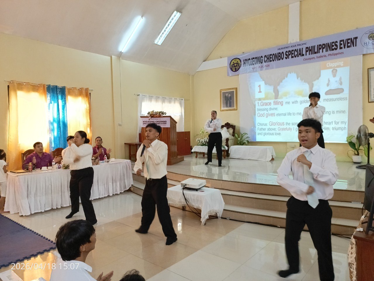 Hyojeong CheonBo Special Philippine Event-Cauayan Church gallery image 1