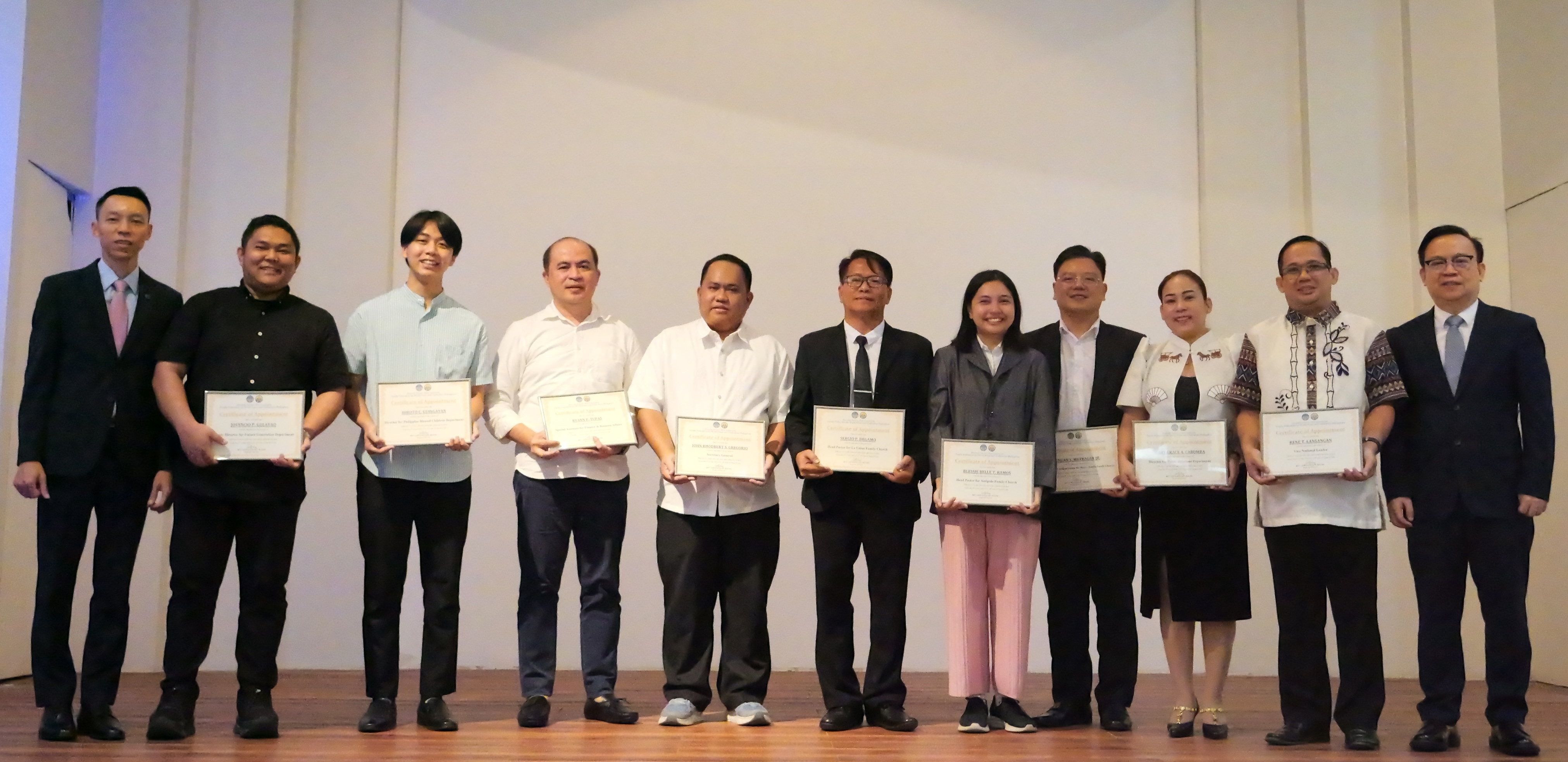 FFWPU Philippines Unified Sunday Service and Leadership Appreciation & Appointment Ceremony gallery image 1