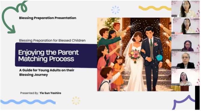 Blessed Family Department Level 2: 2nd Generation Blessing Education
