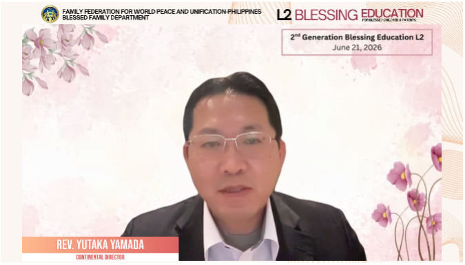 Blessed Family Department Level 2: 2nd Generation Blessing Education gallery image 2