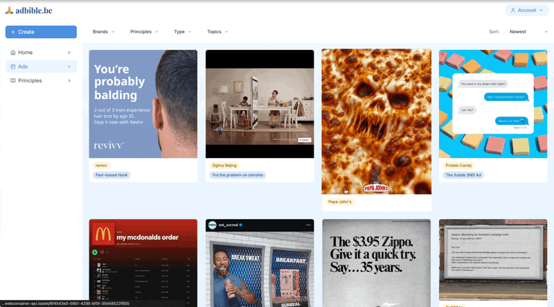 AdBible demonstration