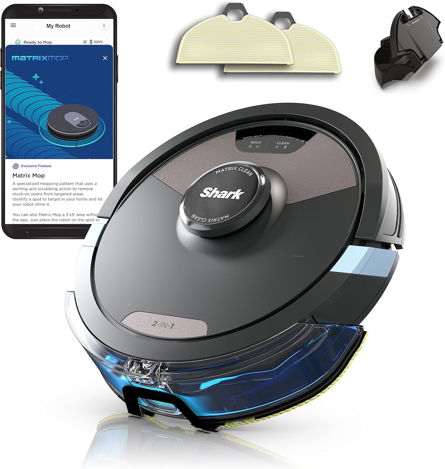 Shark Matrix Plus Robot Vacuum RV2620WD