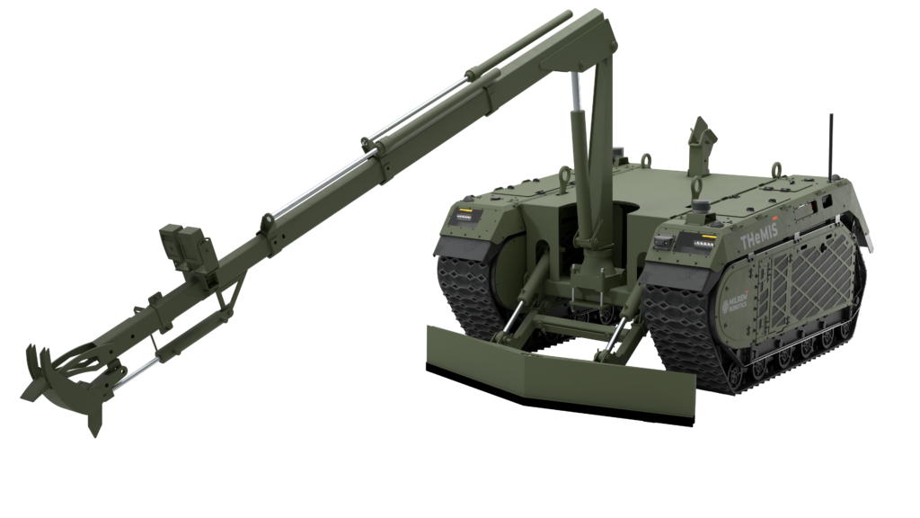 THeMIS EOD robot