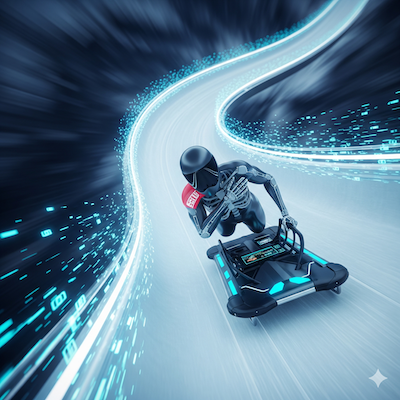 Skeleton Racer with Telemetry