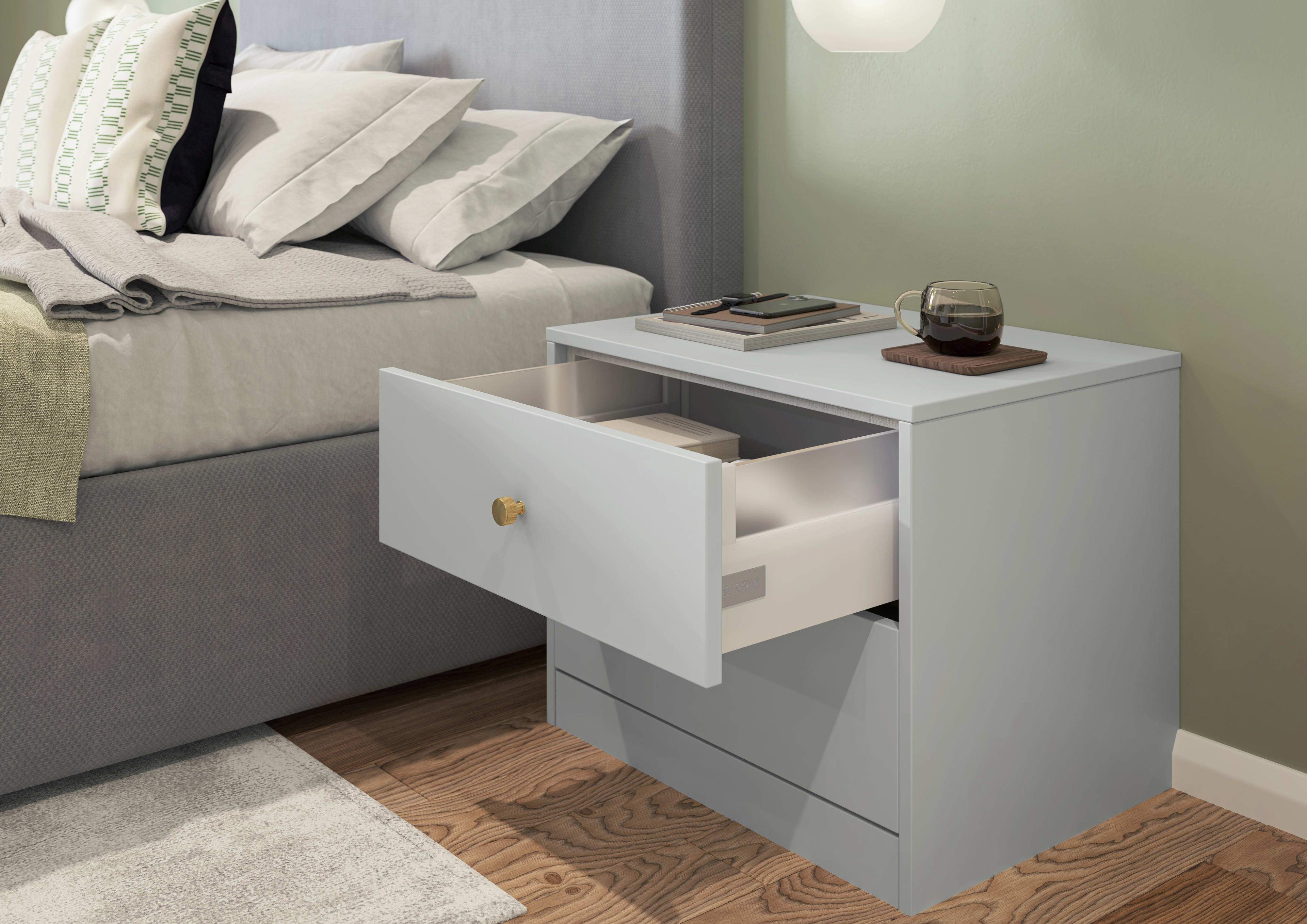 A beautiful bedside table