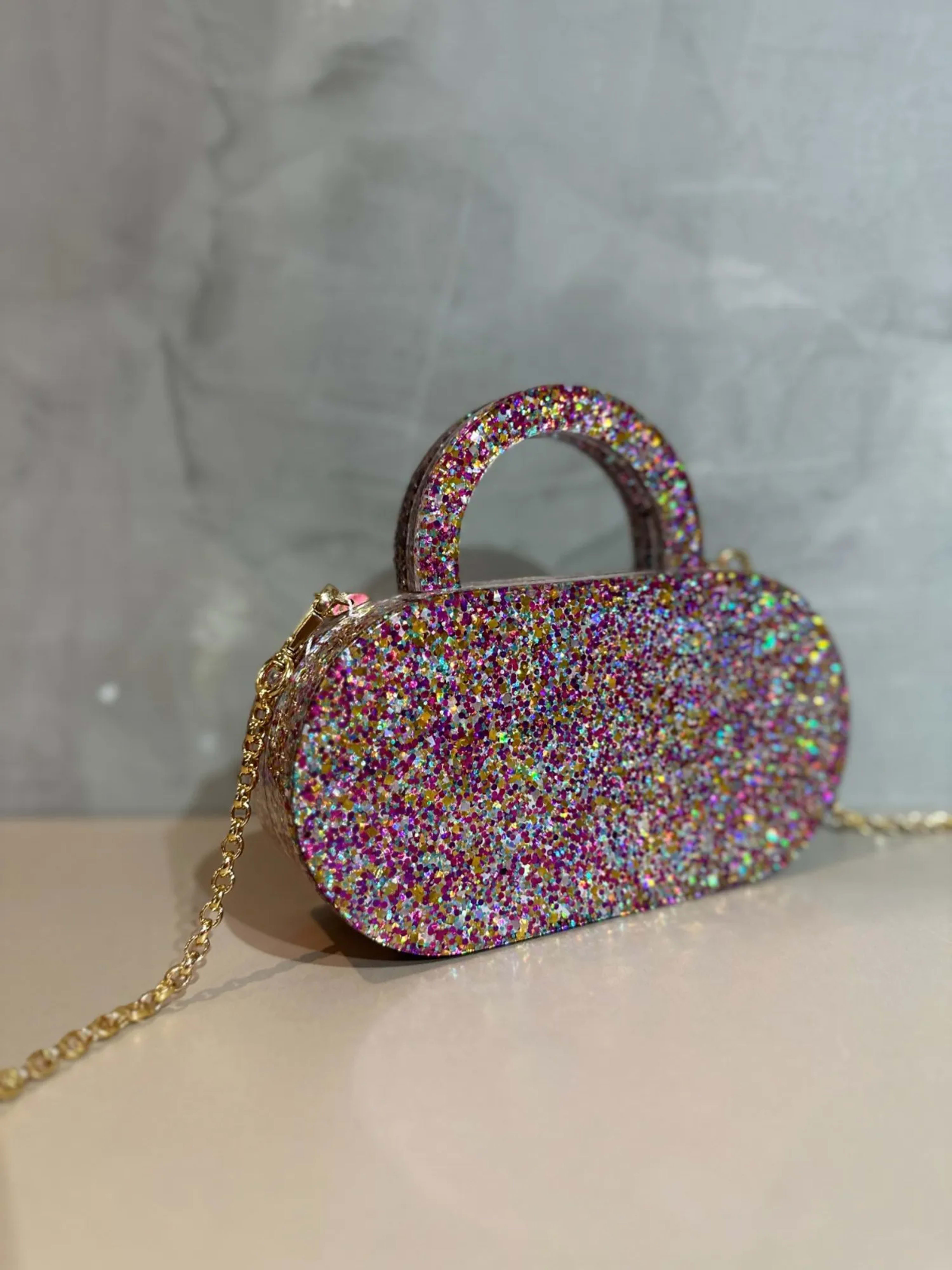 LILLE GLITTER BAG