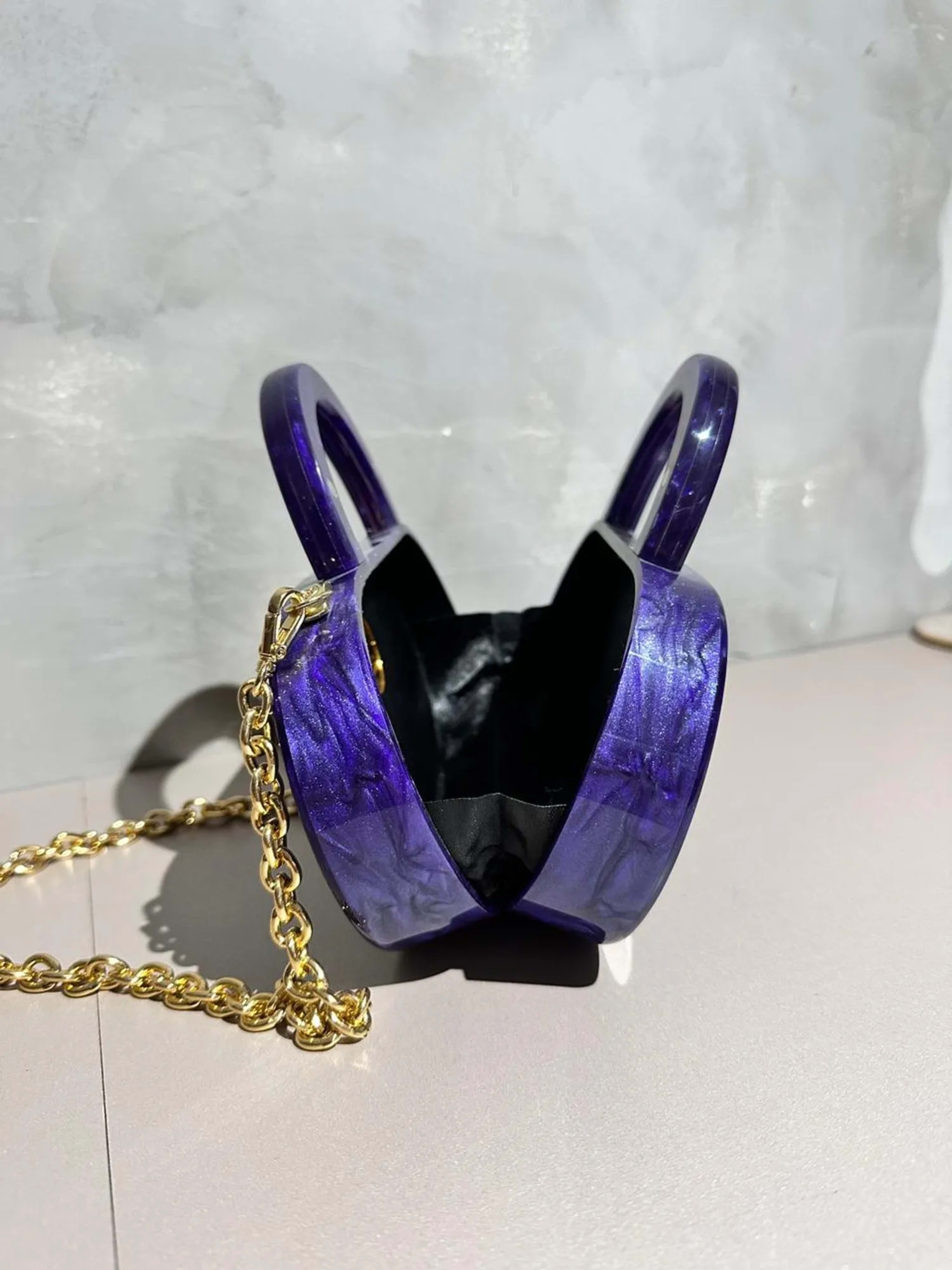 LILLE BAG DARK PURPLE