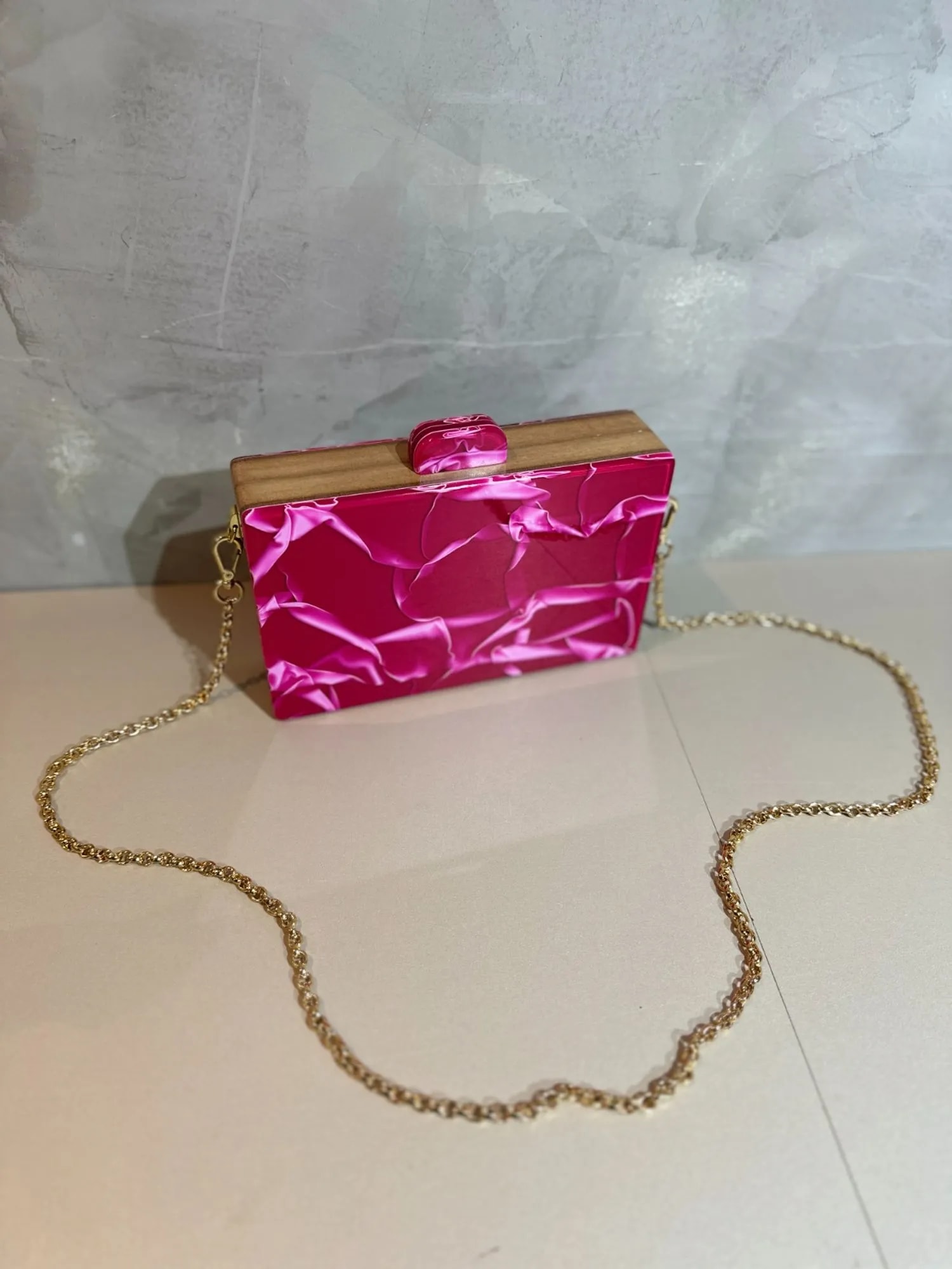 BAG PINK STREAKED