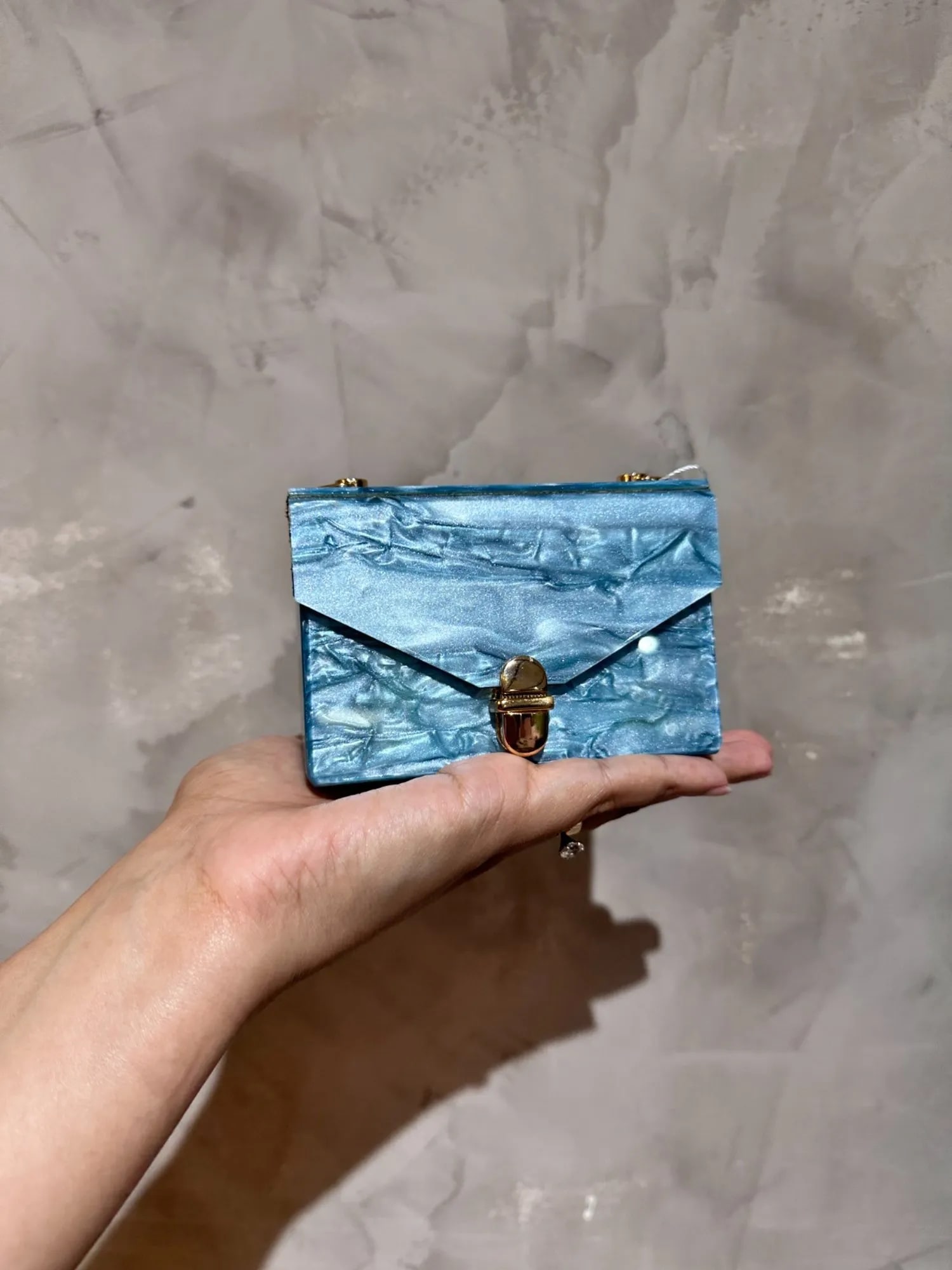 MINI BAG BLUE AURA