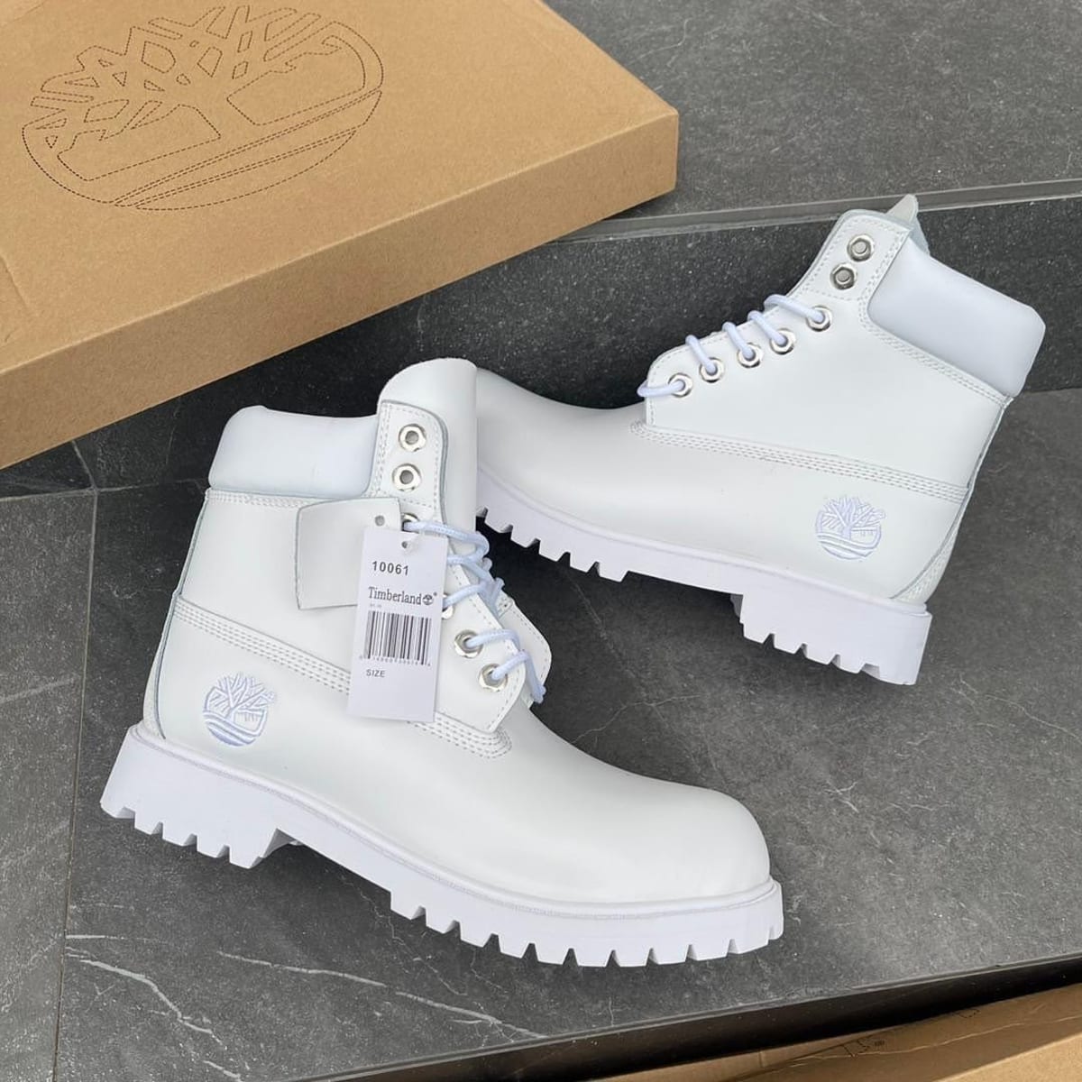 TIMBERLAND LONG BOOTS “All WHITE”