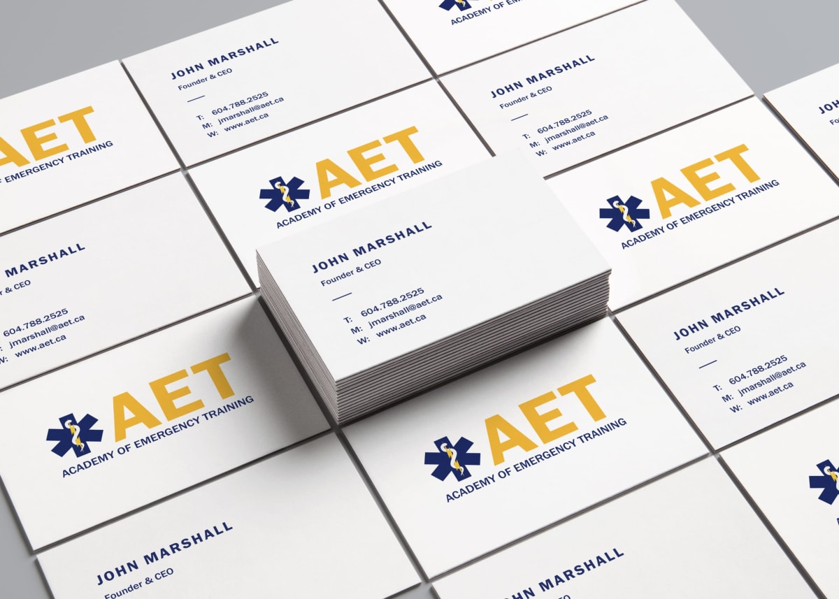 AET — Redizajn logotipa — Academy of Emergency Training (2/5)