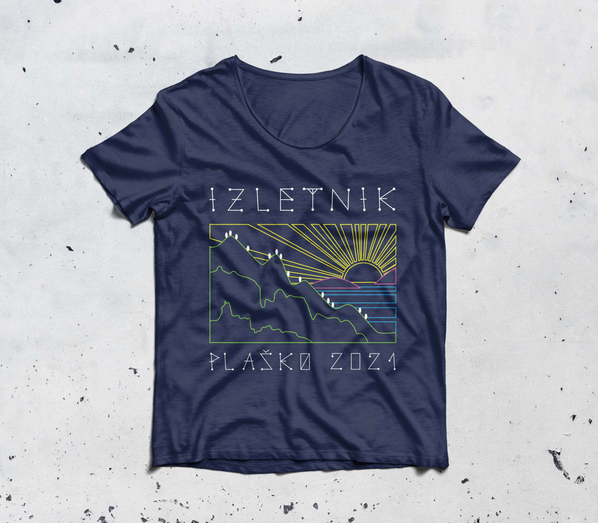 PlaŠko — Vizualni identitet planinarskog tečaja (3/5)