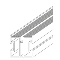 RELO N 36 Unterkonstruktionsschiene blank