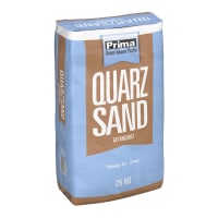 Prima Quarzsand tr. 0.3-0.8mm, 25kg/Sack, 42 Sack/Pal.