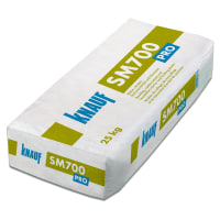 Knauf SM 700 pro Klebe-u.Armiermörtel naturweiss a+i, Sack 25kg, 42 Sack/Pal.