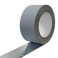 Aluminiumklebeband 50m Folie glatt, silber 50mm, breit 24 Ro/Kart.