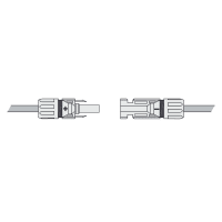 Kupplungsbuchse, PV-KBT4/6II-UR, MC4, Plus 58x18.8mm
