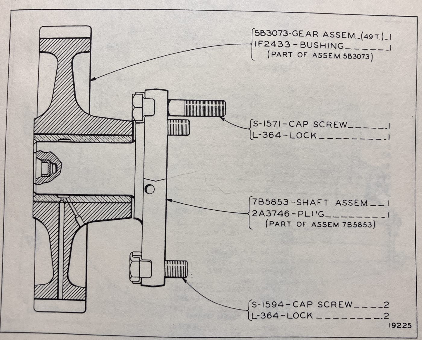 ACCESSORY IDLE GEAR