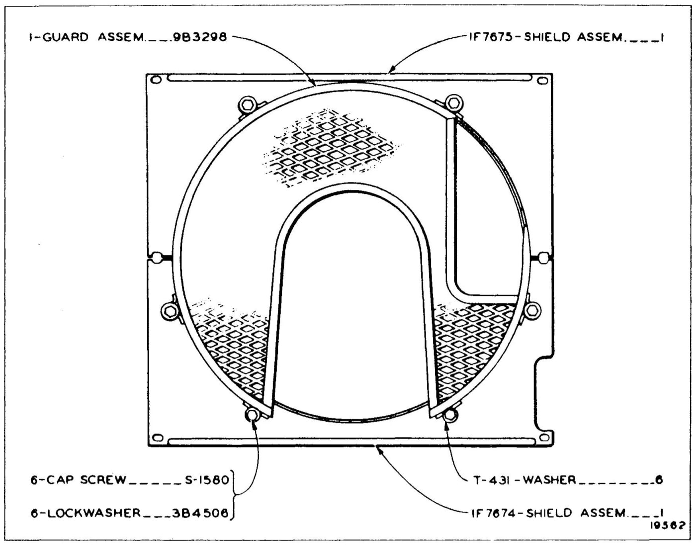 1F7677 FAN SHIELD AND GUARD GROUP