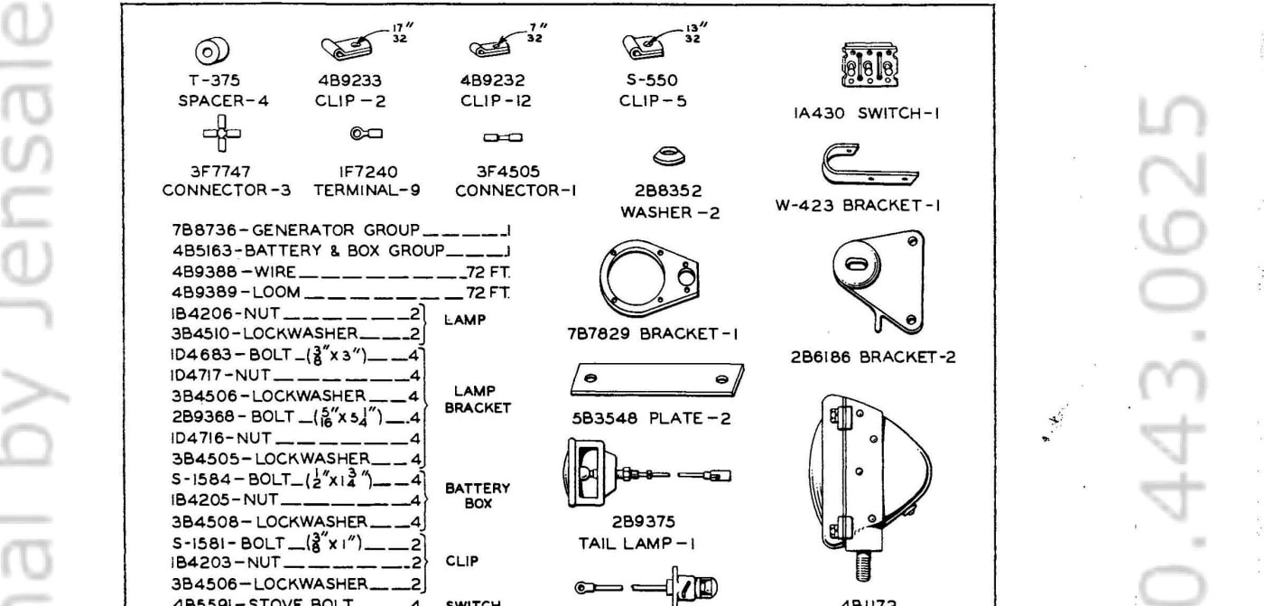 7B8751 LIGHTING SYSTEM GROUP