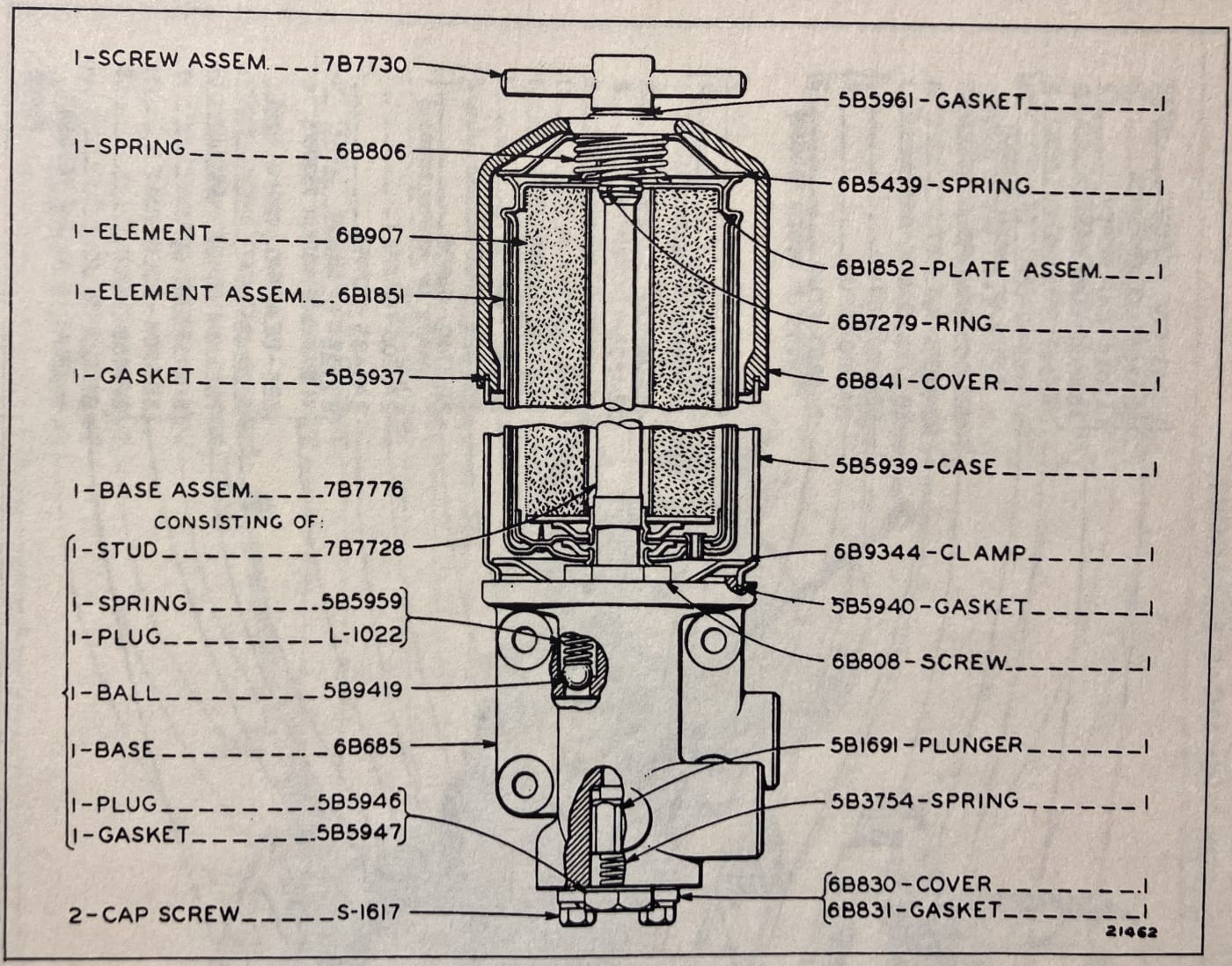 7B7775 OIL FILTER