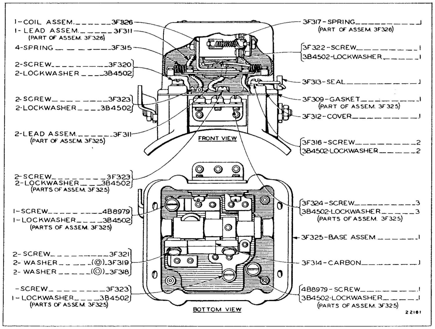 2F9769 REGULATOR ASSEMBLY