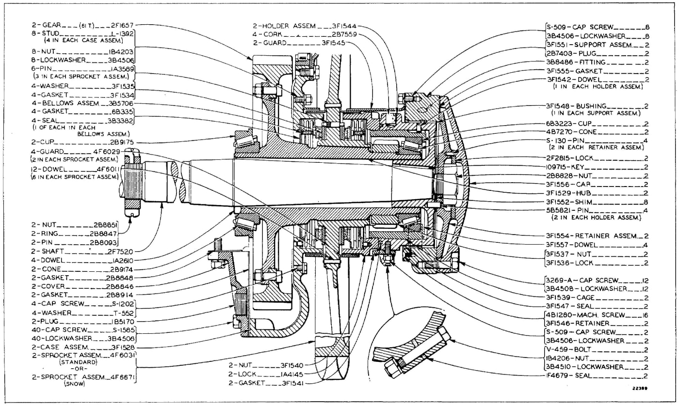 FINAL DRIVE—Part Two Effective with Serial No. 5T3394
