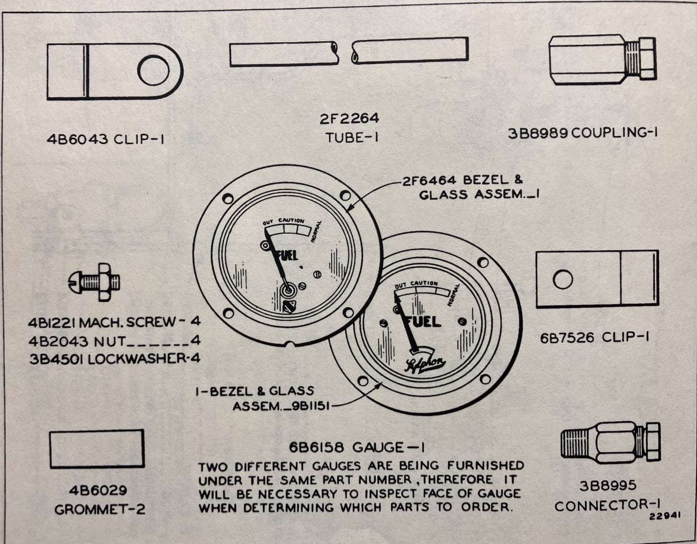 FUEL PRESSURE GAUGE