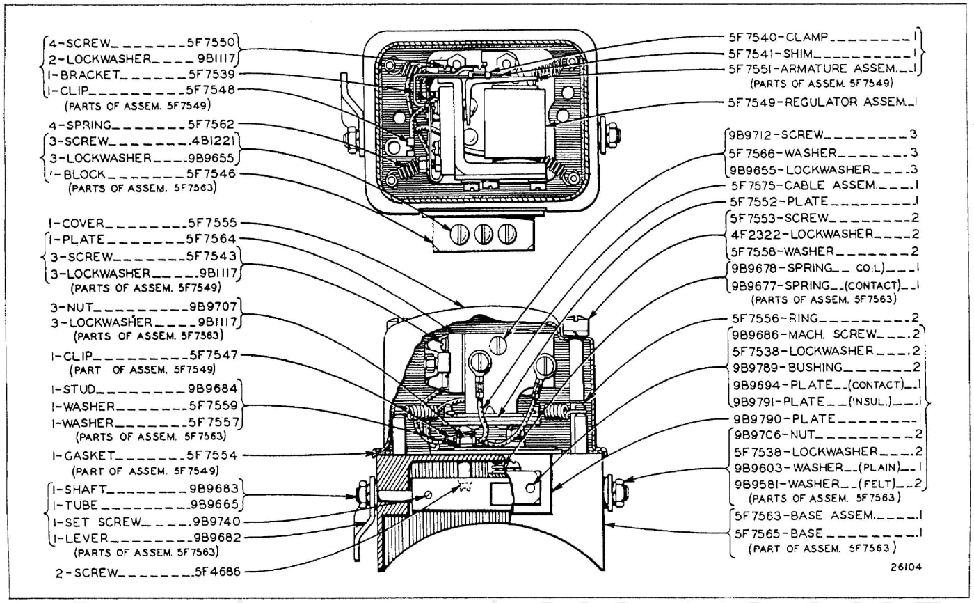 6F8911 REGULATOR ASSEMBLY