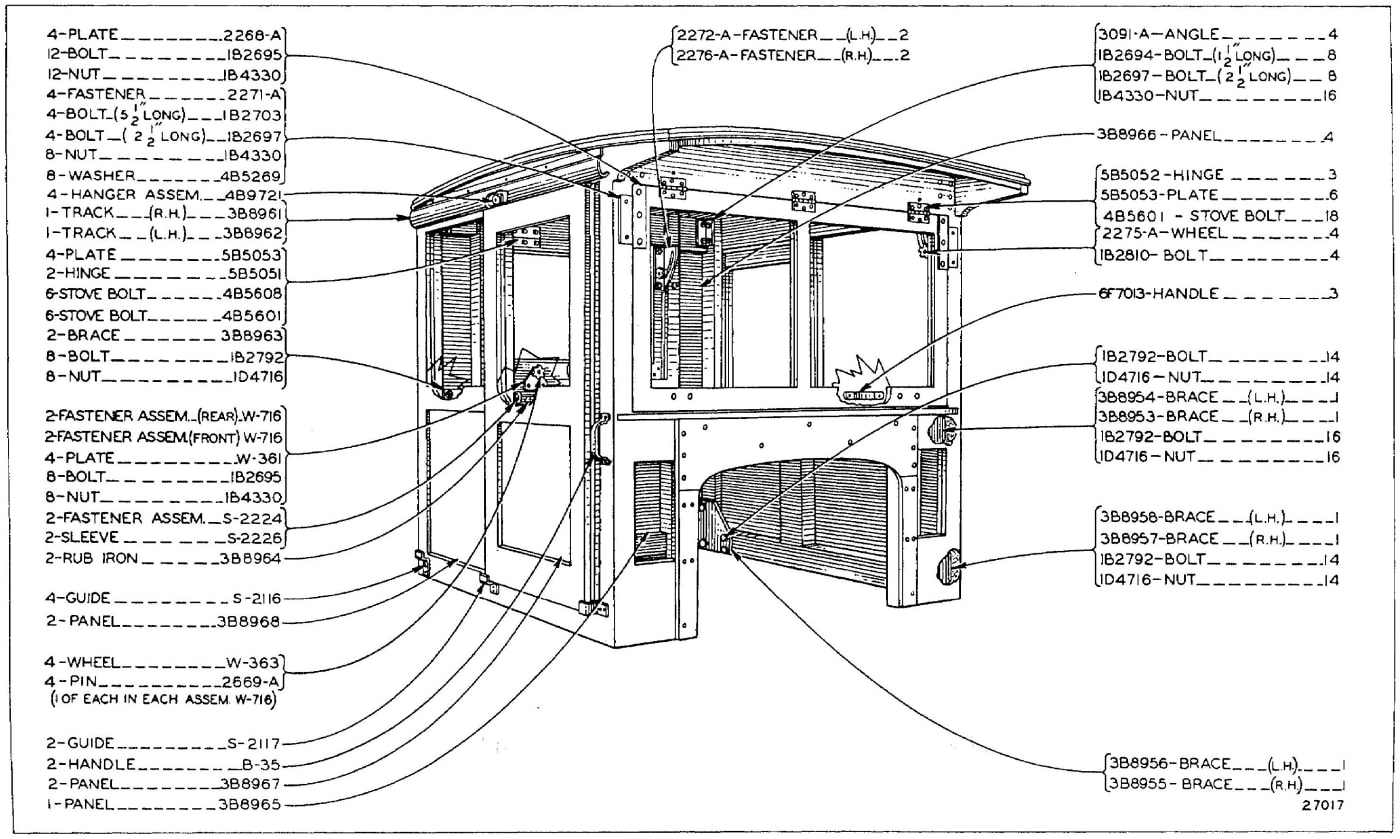 3B9026 CAB ASSEMBLY