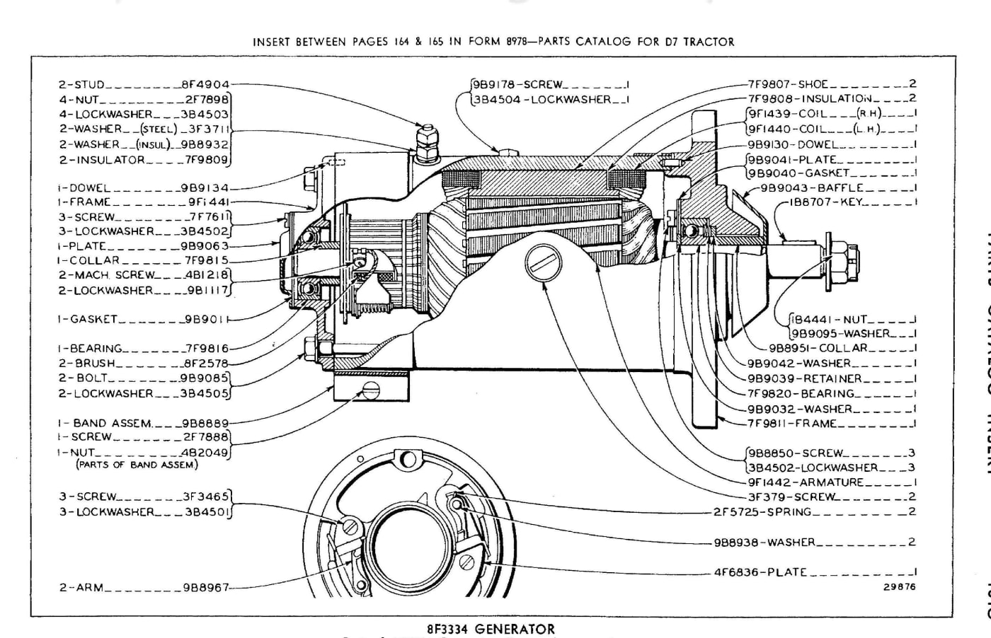 8F3334 GENERATOR