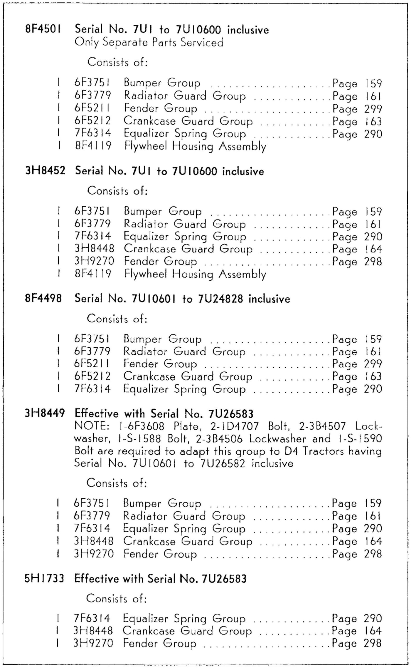 GUARD ARRANGEMENTS - HEAVY DUTY