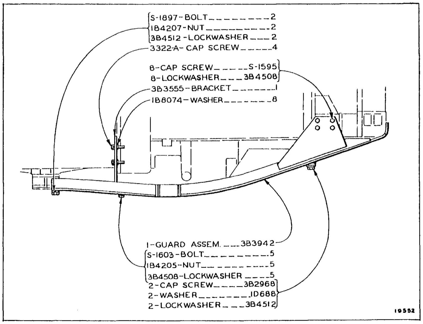 3B2661 CRANKCASE GUARD GROUP