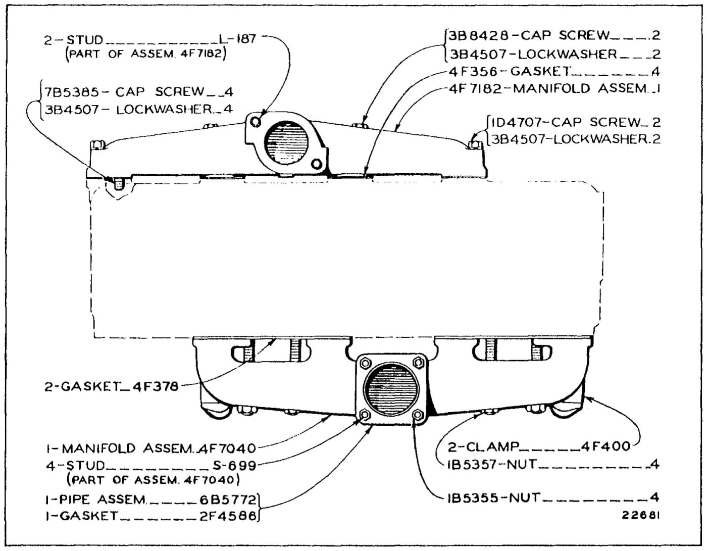 MANIFOLDS - TOP VIEW
