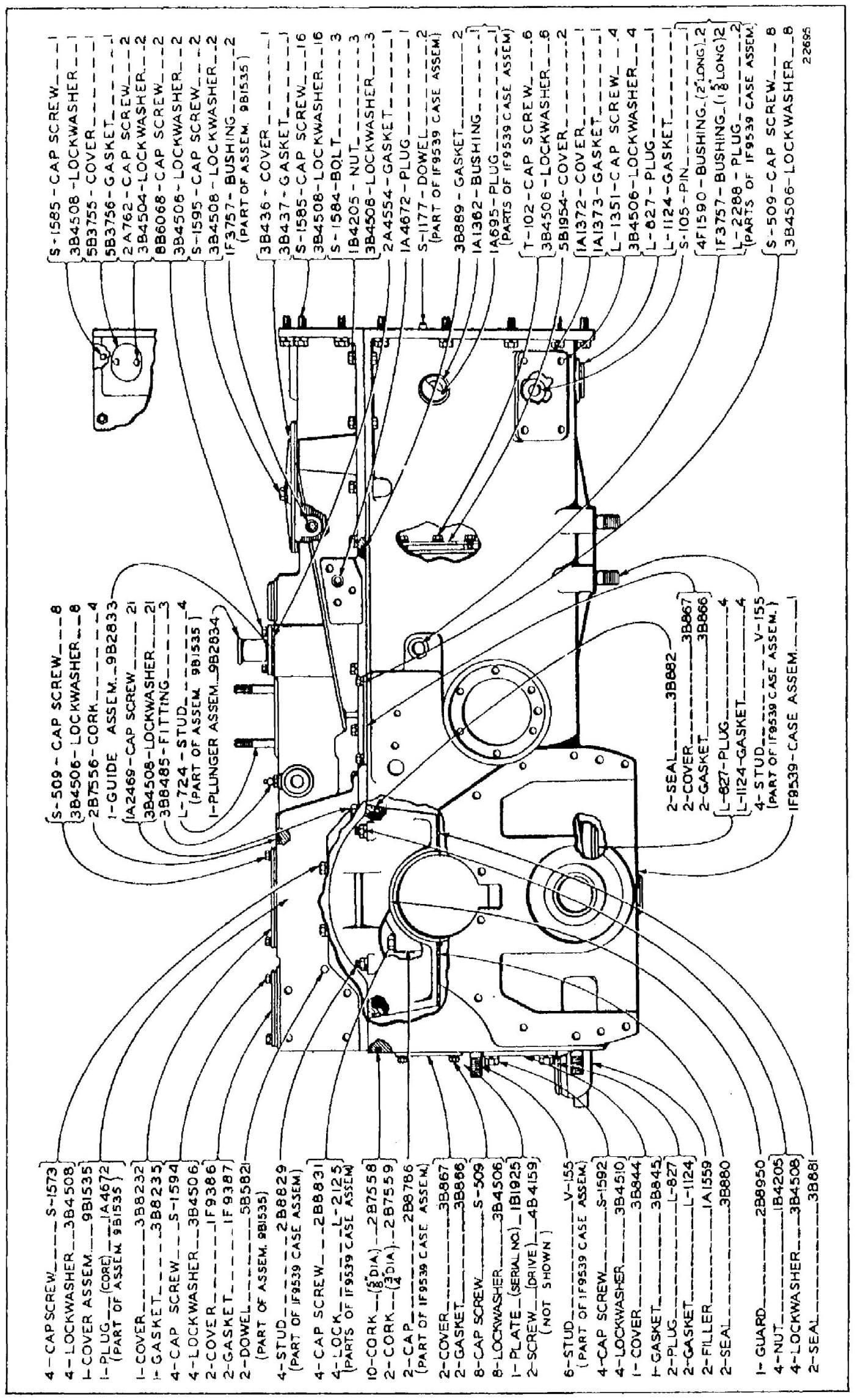 TRANSMISSION CASE AND COVERS