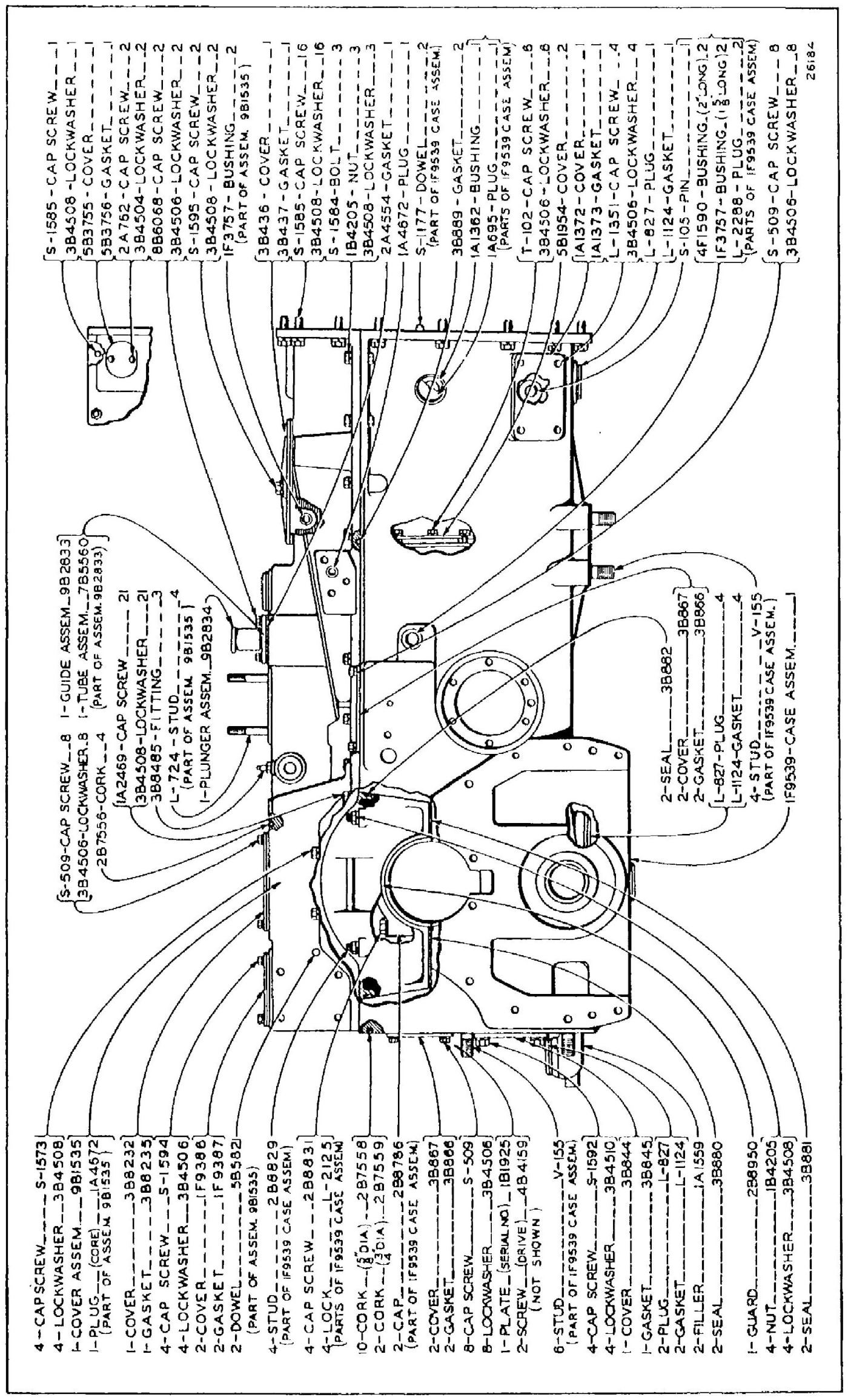 TRANSMISSION CASE AND COVERS