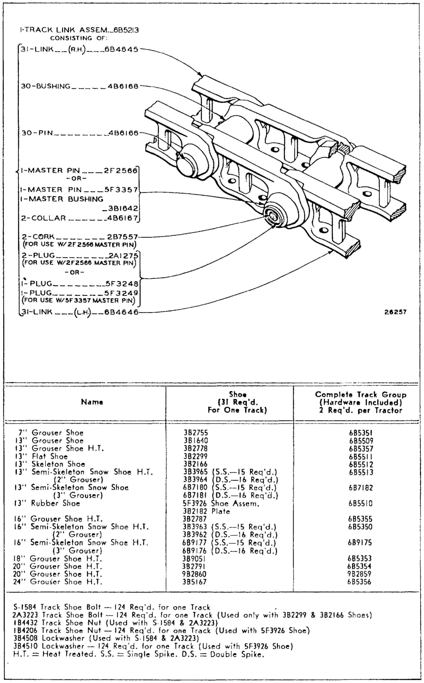 TRACK LINK ASSEMBLY