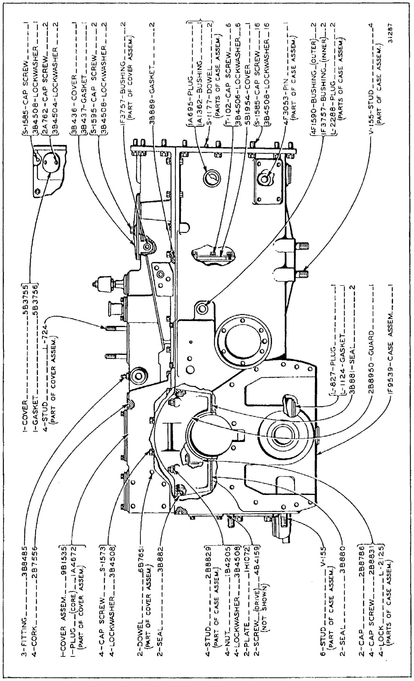 TRANSMISSION CASE AND COVERS - PART ONE