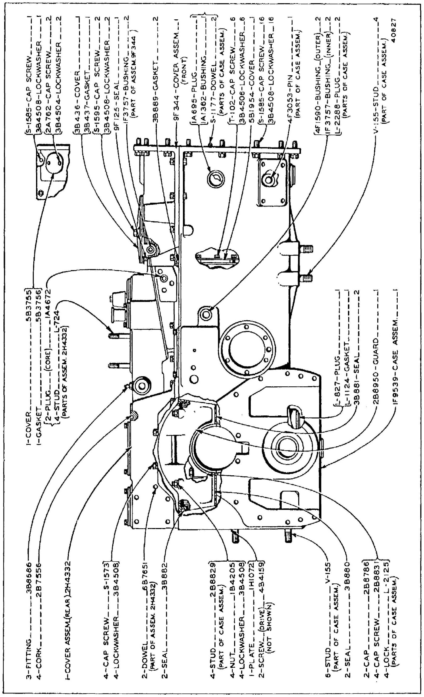 TRANSMISSION CASE AND COVERS - PART ONE
