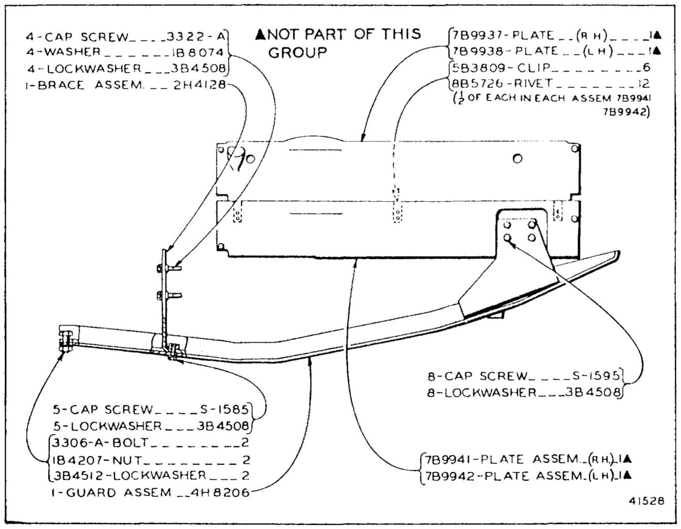 4H8205 CRANKCASE GUARD GROUP