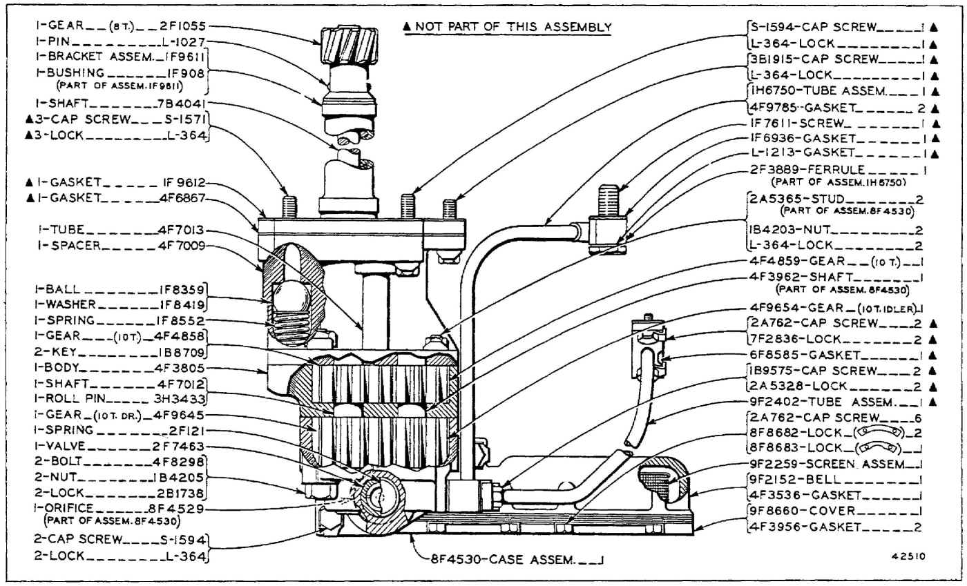 2H7735 OIL PUMP ASSEMBLY