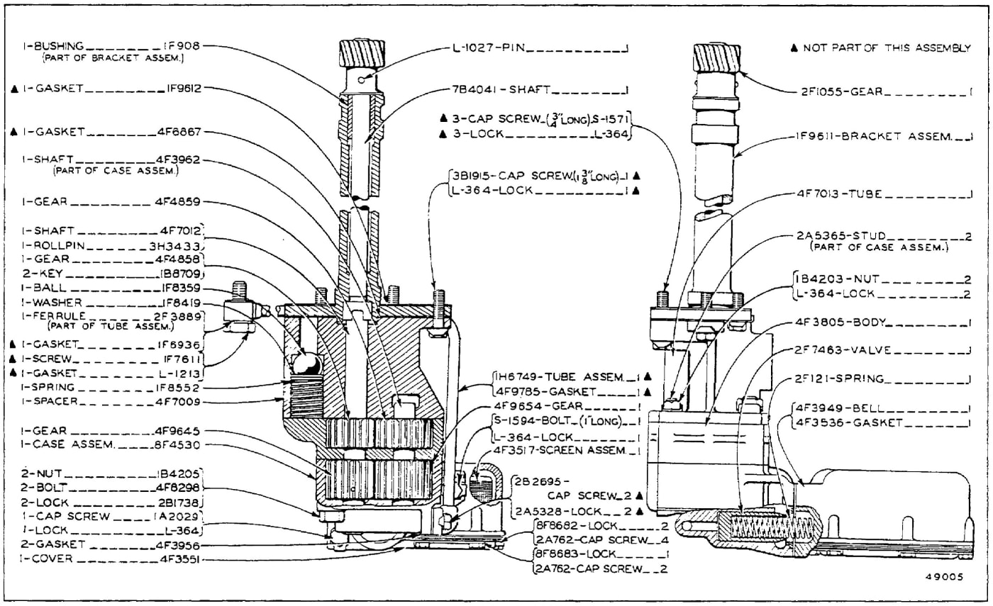 2H7103 OIL PUMP ASSEMBLY