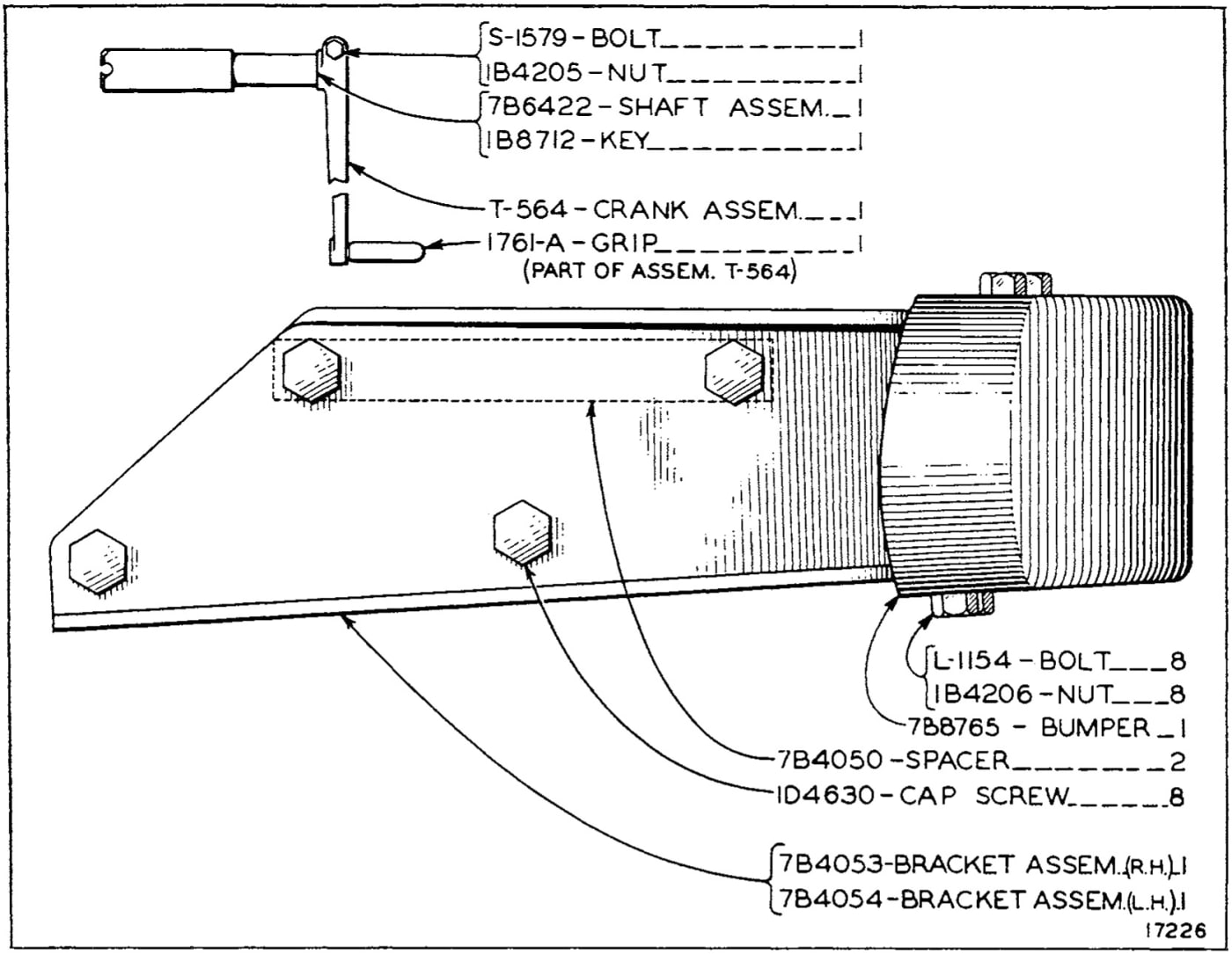 7B8766 FRONT BUMPER GROUP