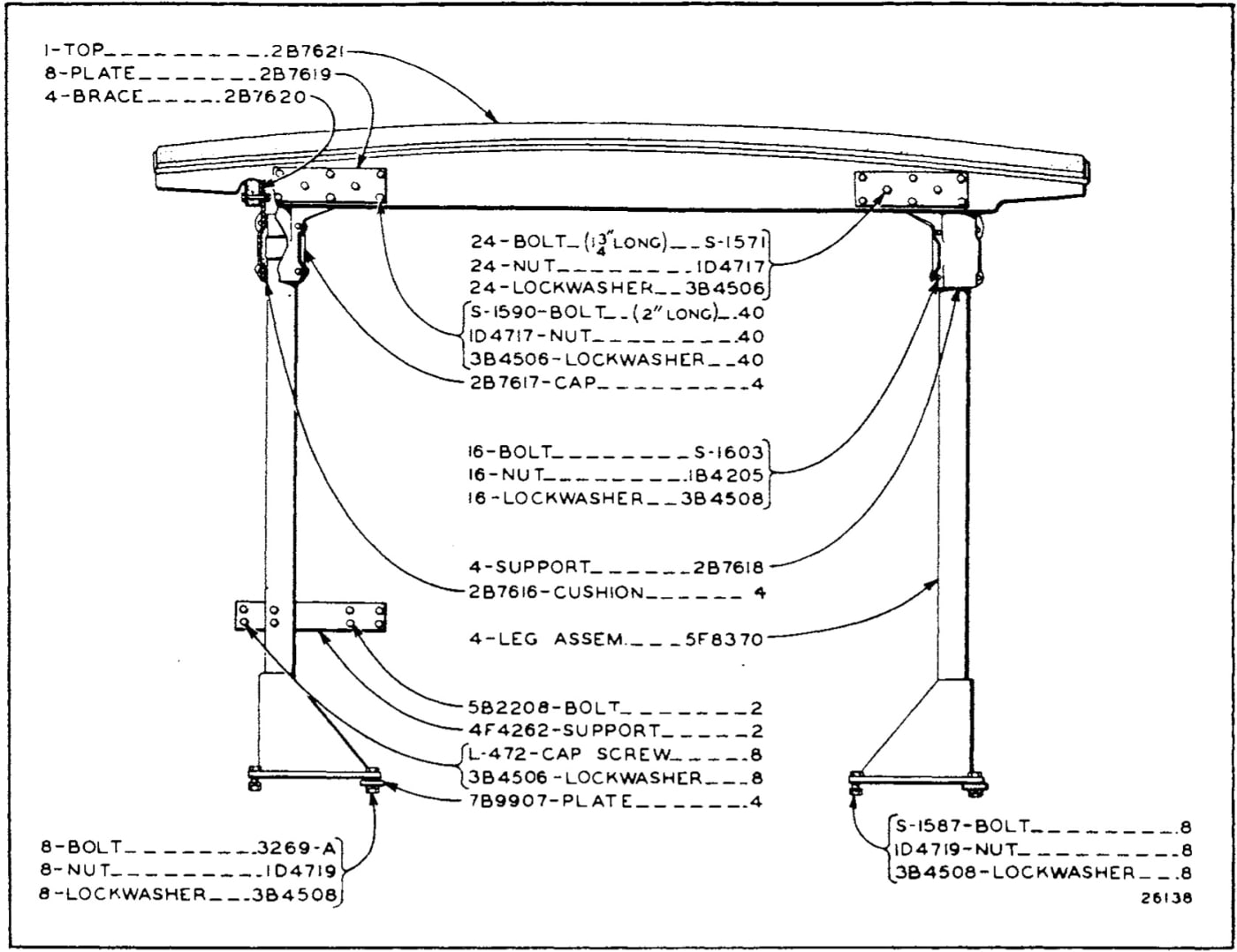 7B9906 CANOPY TOP GROUP - Second Type
