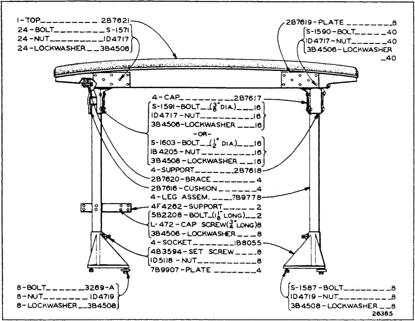 7B9906 CANOPY TOP