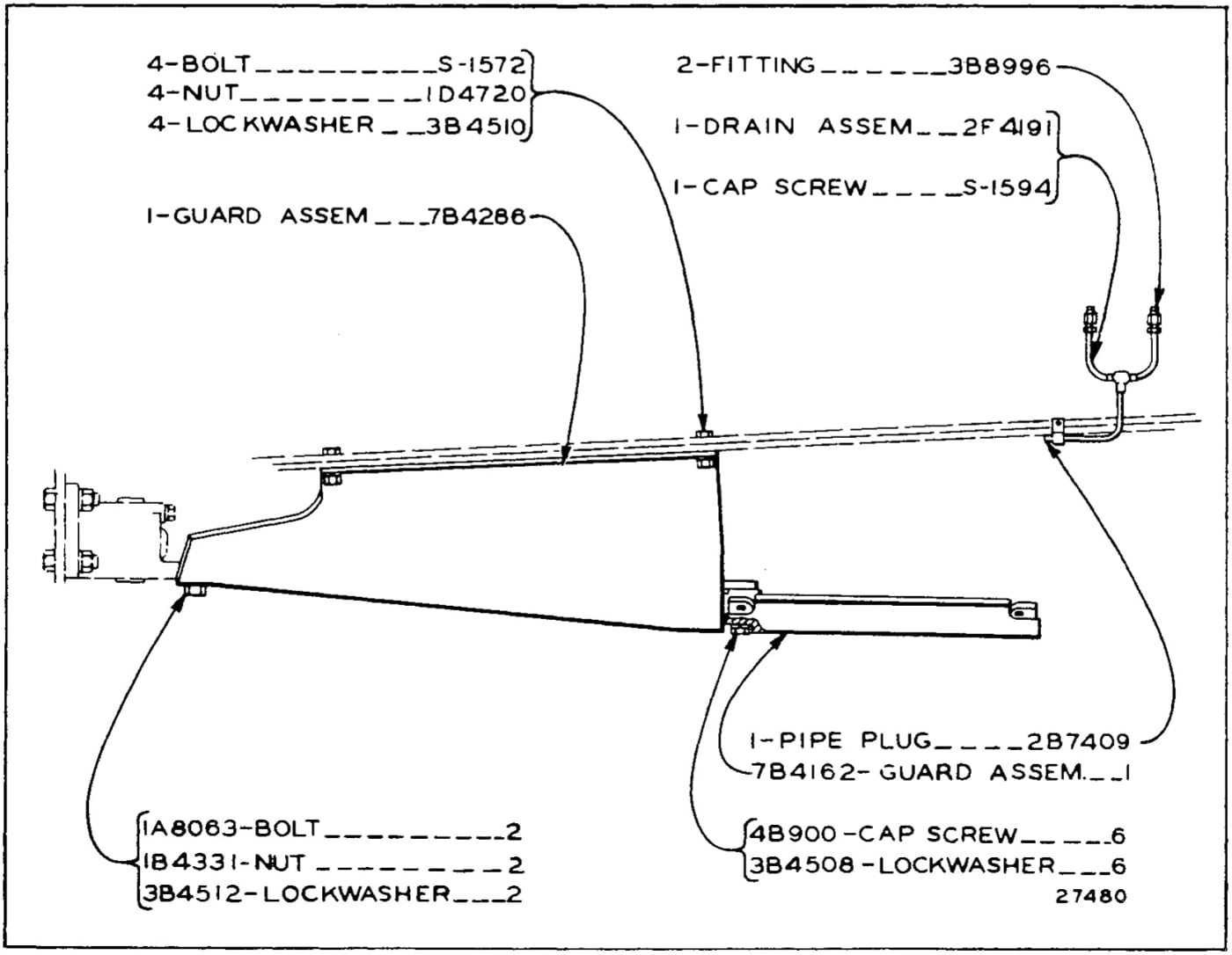3F9279 CRANKCASE GUARD GROUP