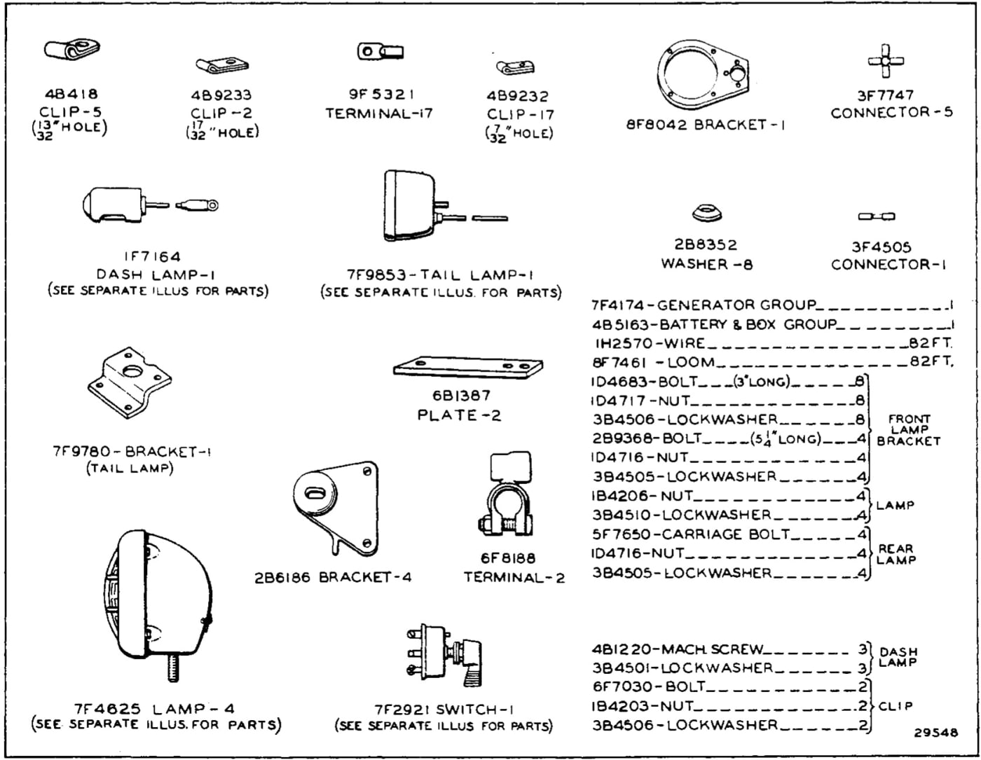 7F7129 LIGHTING SYSTEM GROUP - Second Type